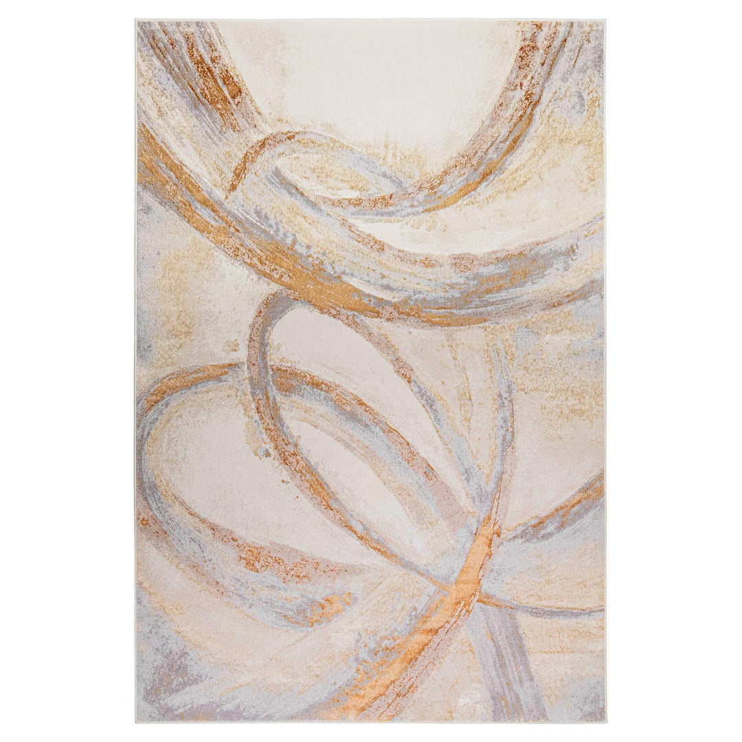 Terra Ivory Orange Swirl - T9026 - 5&