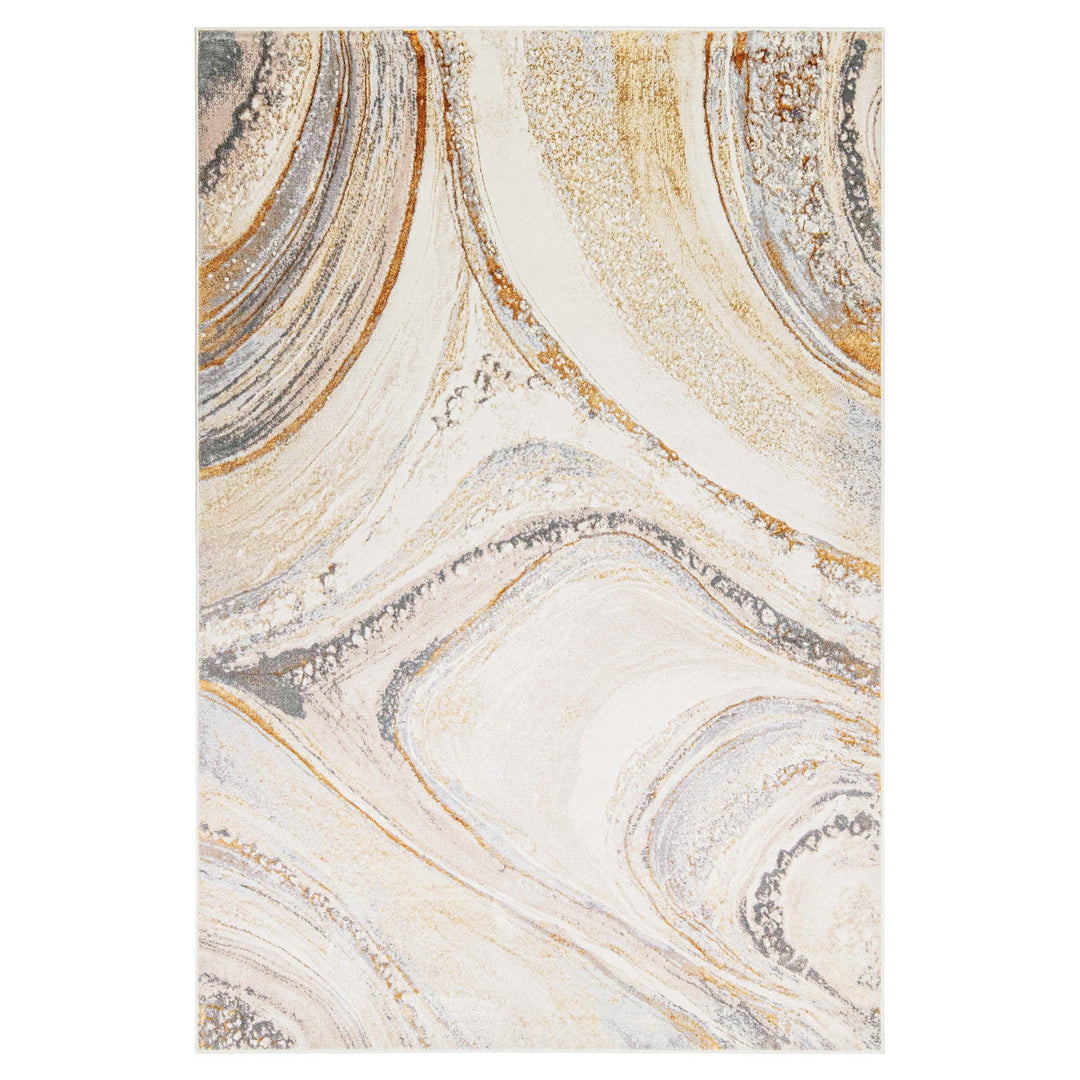 Terra Gray Orange Marbled - T9027 - 8' x 11'