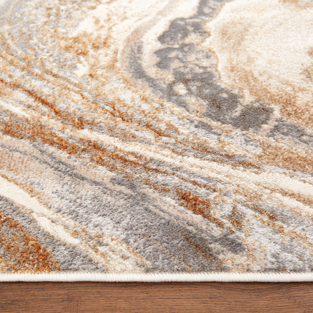 Terra Gray Orange Marbled - T9027 - 5&