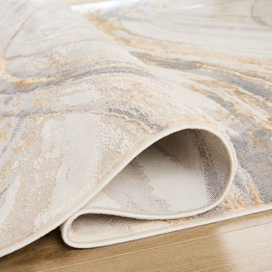 Terra Gray Orange Waves - T9028 - 8&