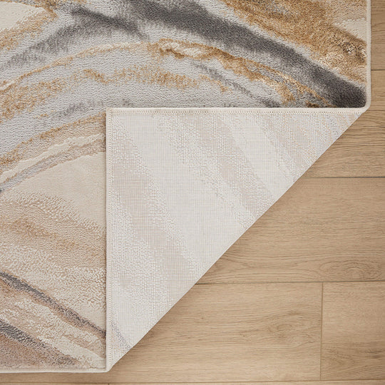 Terra Gray Orange Waves - T9028 - 8&