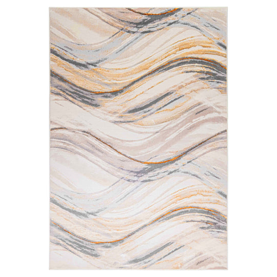 Terra Gray Orange Waves - T9028 - 8&