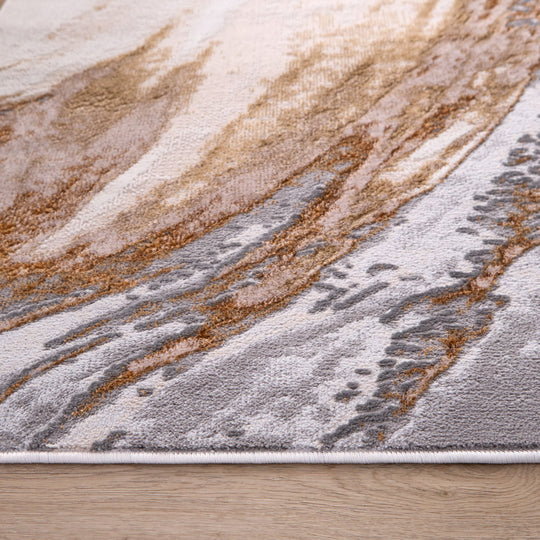 Terra Gray Orange Marbled - T9029 - 2&