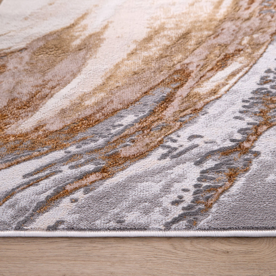Terra Gray Orange Marbled - T9029 - 8&