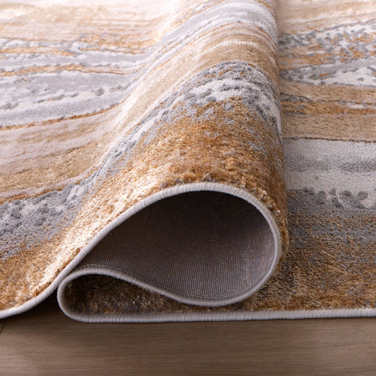 Terra Gray Orange Marbled - T9029 - 7&