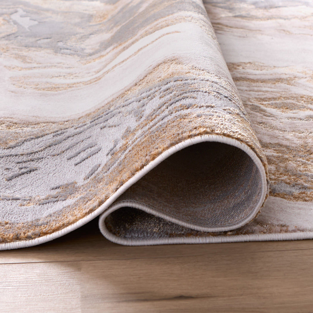 Terra Gray Orange Marbled - T9031 - 7&