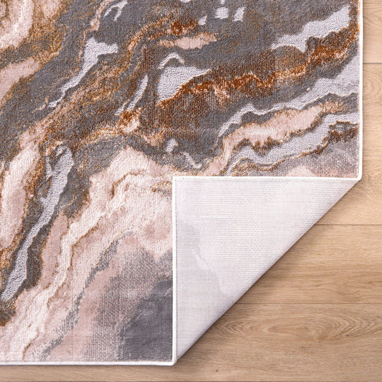 Terra Gray Orange Marbled - T9031 - 10&