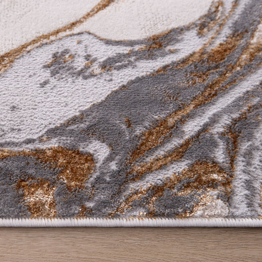 Terra Gray Orange Marbled - T9033 - 10&