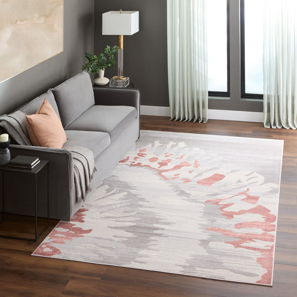 Betsi Pink Painterly - U5007 - 5' x 8'