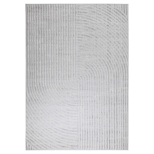 Eclectic Luxe Gray Linear Geometric - U5011 - 10&