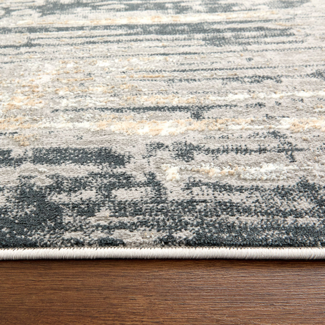Jasmine Gray Beige Painterly - U5015 - 7&