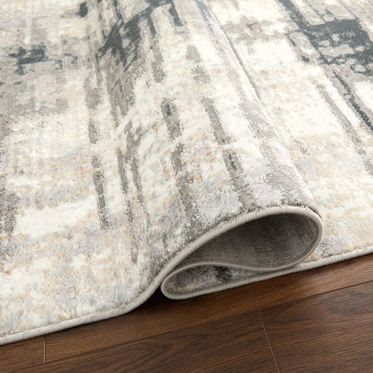Jasmine Gray Beige Painterly - U5015 - 7&