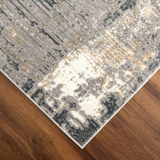 Jasmine Gray Beige Painterly - U5015 - 7&