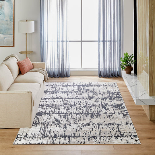 Jasmine Black Painterly - U5016 - 8&