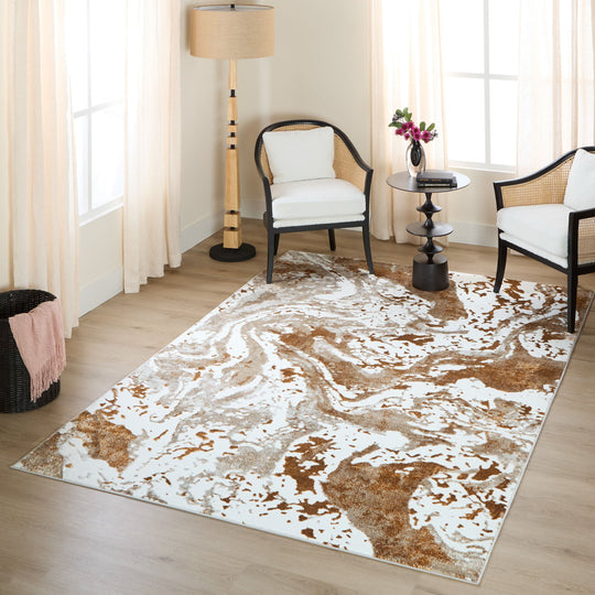 Melet Orange Marbled - U5025 - 2&
