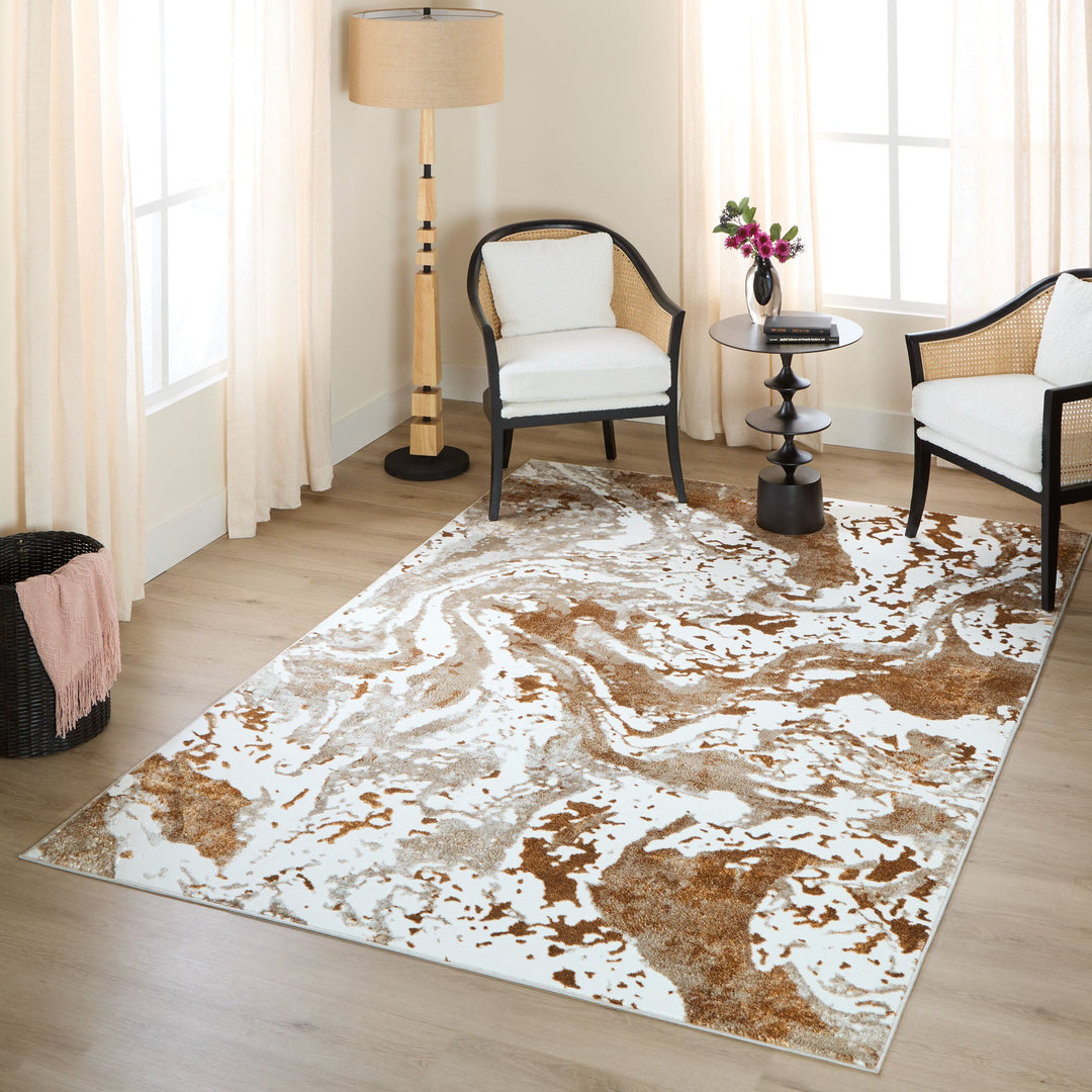 Melet Orange Marbled - U5025 - 10&