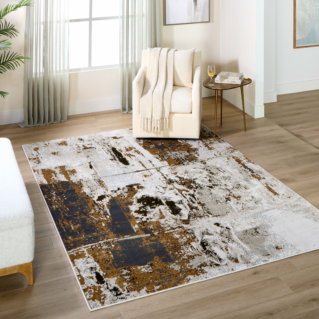 Artema Brown Painterly - U6009 - 2&