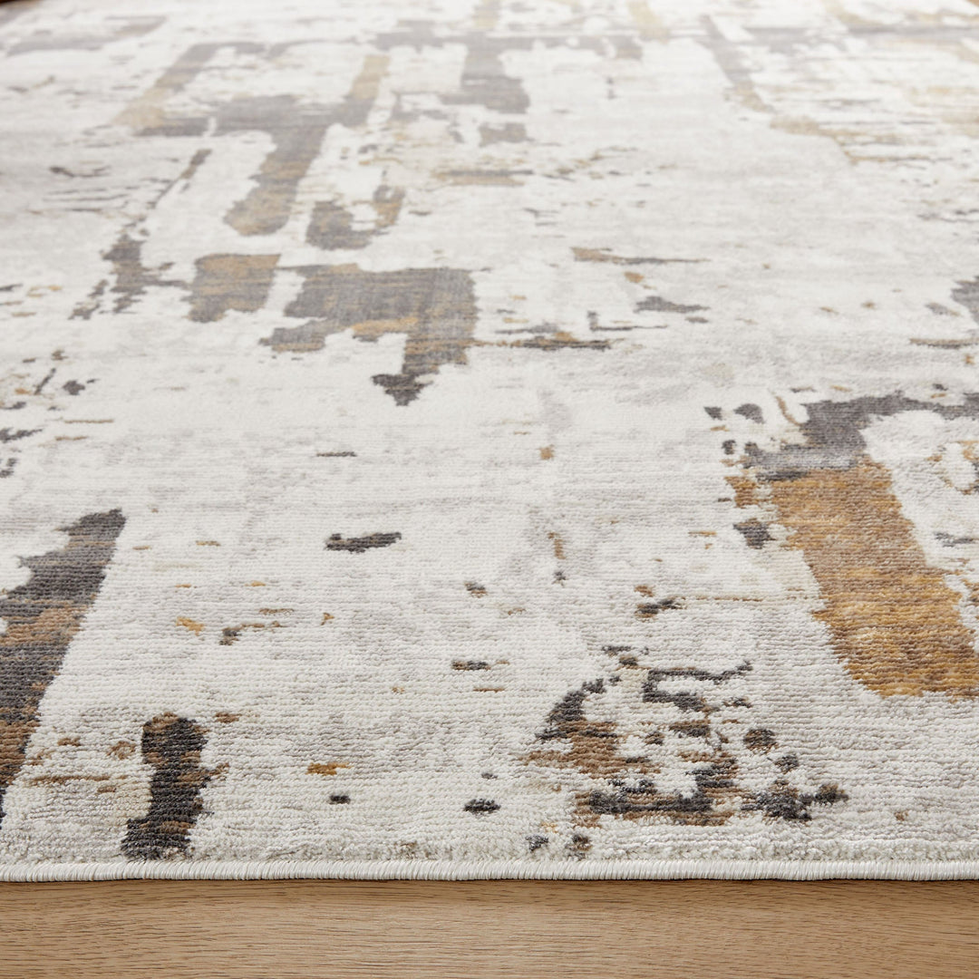 Veleka Gray Beige Painterly - U6014 - 10&