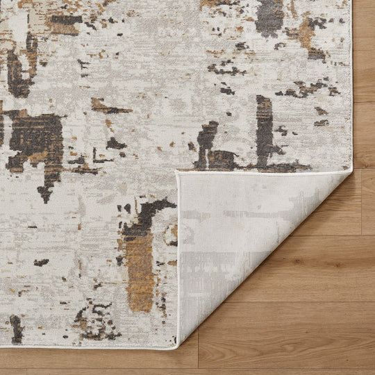 Veleka Gray Beige Painterly - U6014 - 10&