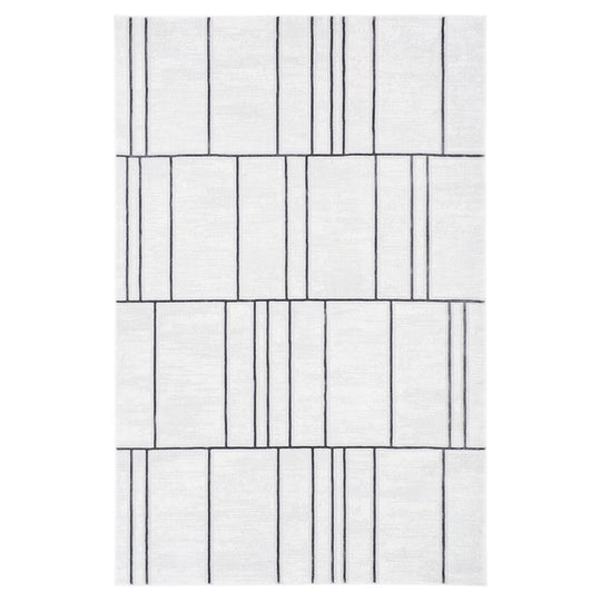 Timeless Luxe Black Ivory Linear Geometric - U6015 - 5&