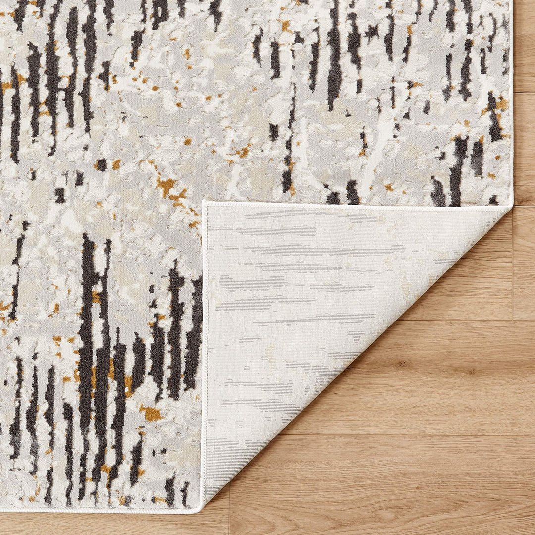 Veleka Gray Gold Stripe - U6019 - 5&