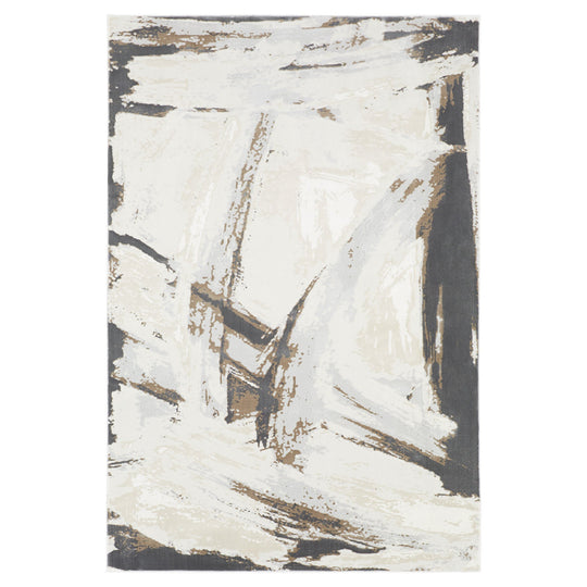 Veleka Gray Gold Brush Stroke - U6020 - 7&