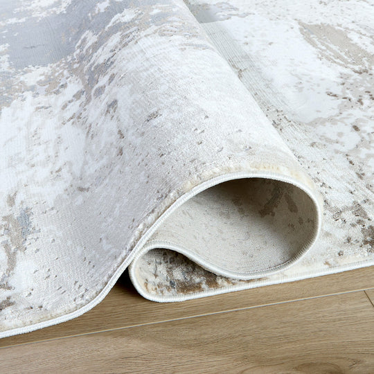 Veleka Gray Gold Painterly - U6021 - 10&
