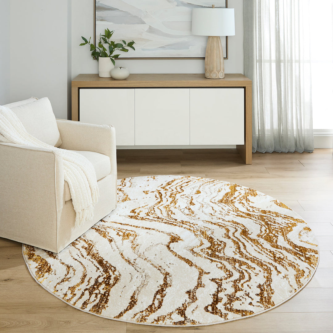Sibel Gold Marbled - U7005 - 7&
