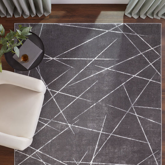 Livenza Black Linear Geometric - U7006 - 5&