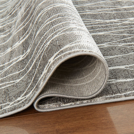 Livenza Gray Linear Geometric - U7007 - 10&