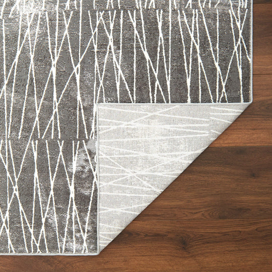 Livenza Gray Linear Geometric - U7007 - 2&