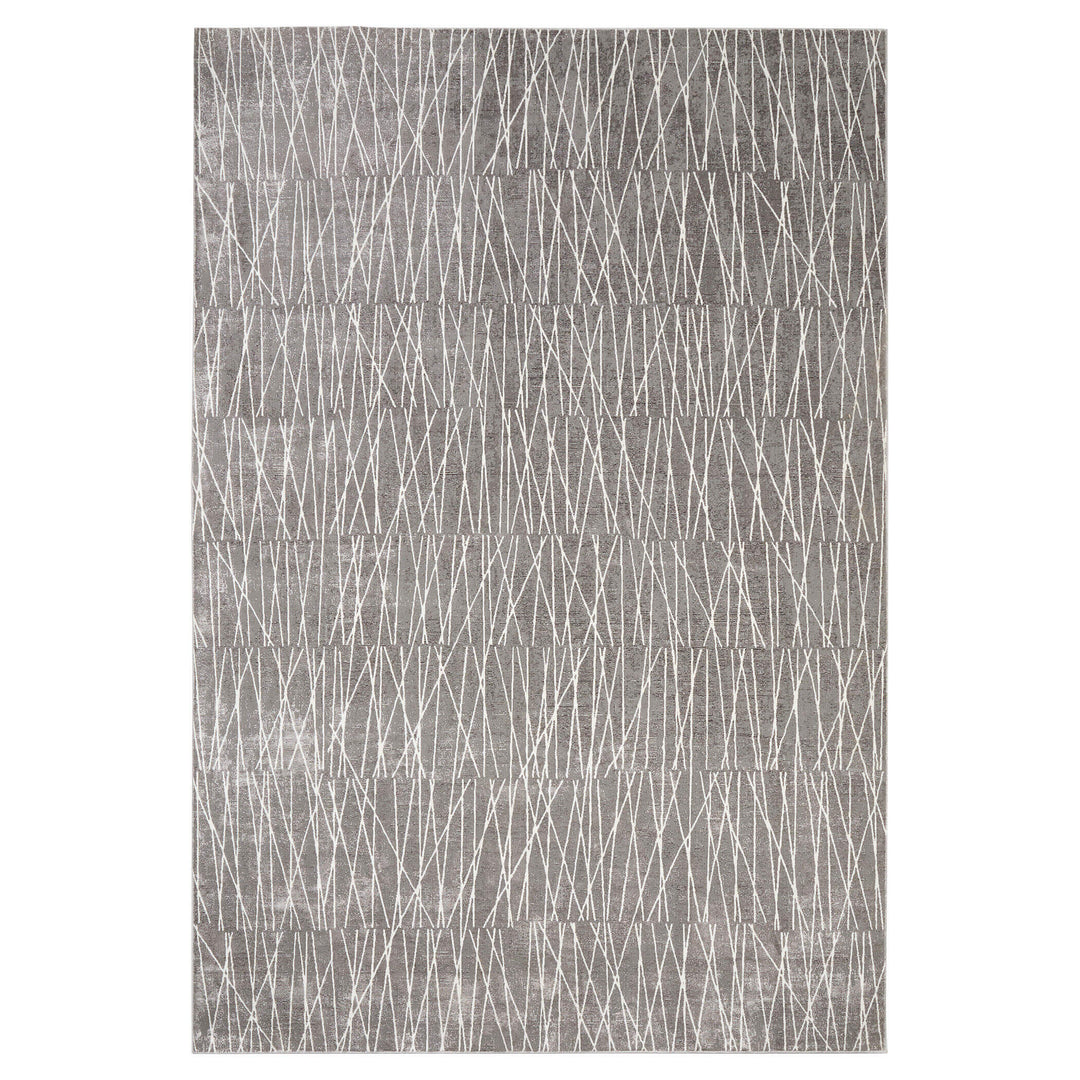 Livenza Gray Linear Geometric - U7007 - 7&