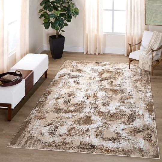 Piave Brown Painterly - U8002 - 5&