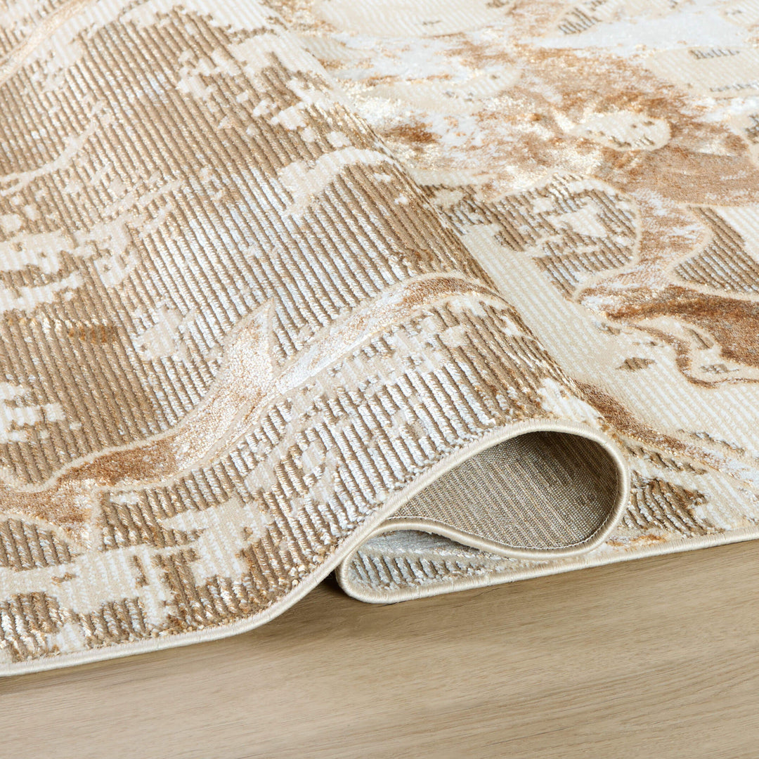 Piave Brown Painterly - U8003 - 5&