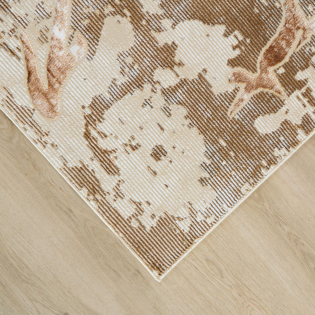 Piave Brown Painterly - U8003 - 5&