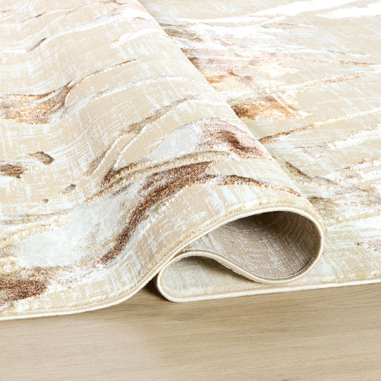 Piave Brown Beige Geometric - U8006 - 8&