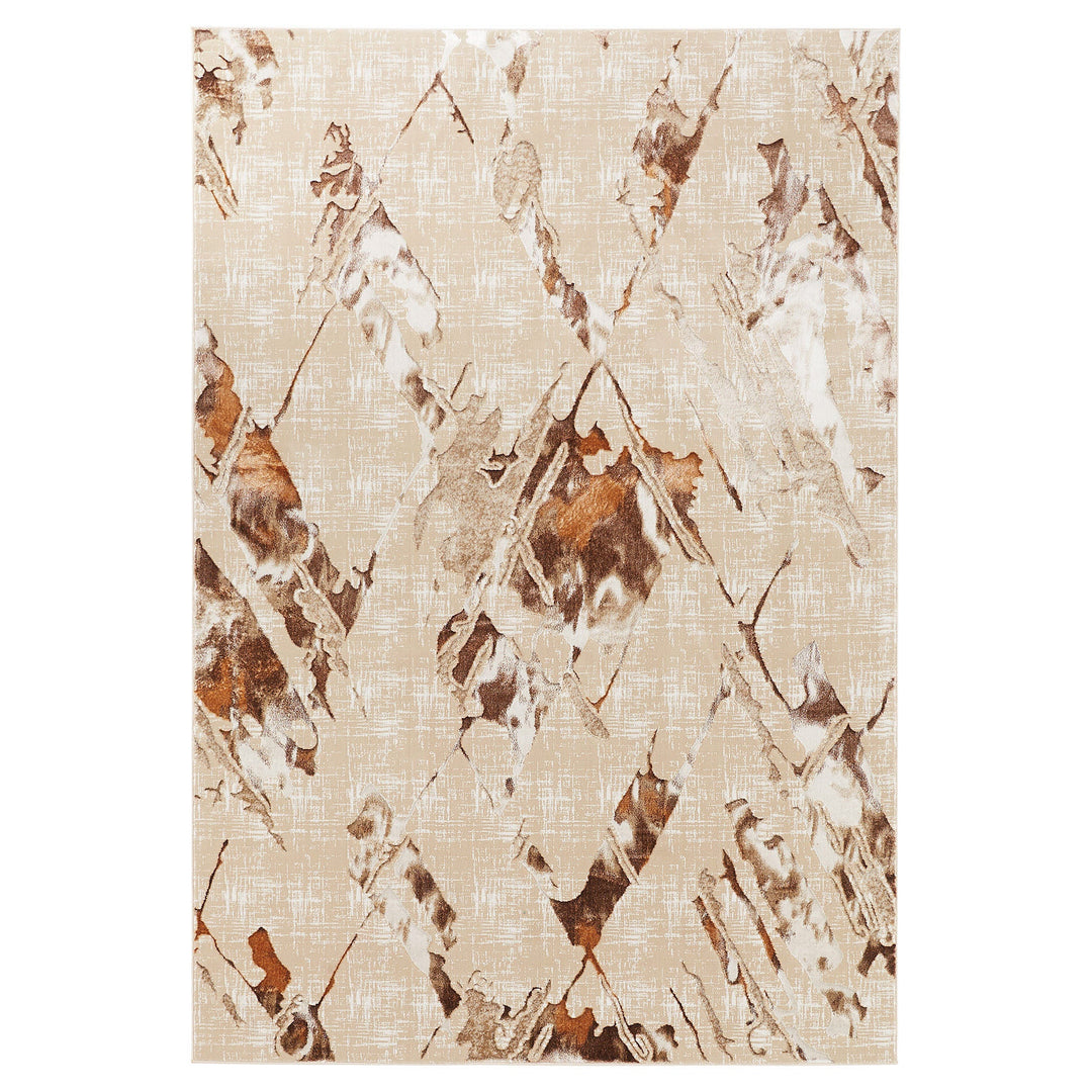 Piave Brown Beige Geometric - U8006 - 8&
