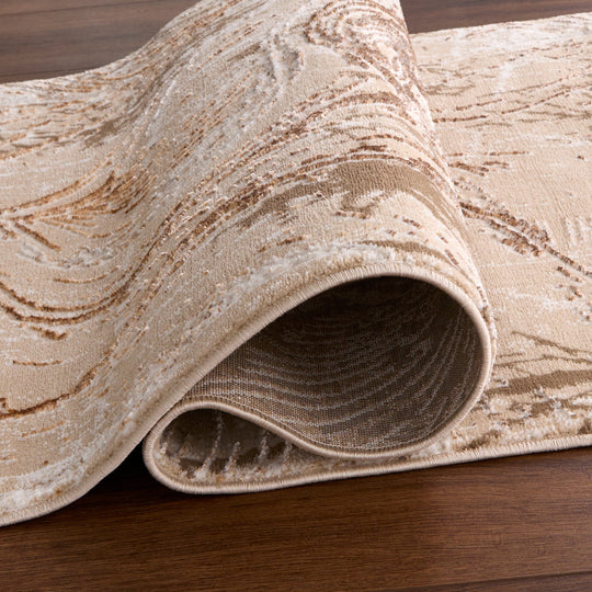 Piave Brown Linear Swirl - U8008 - 3&