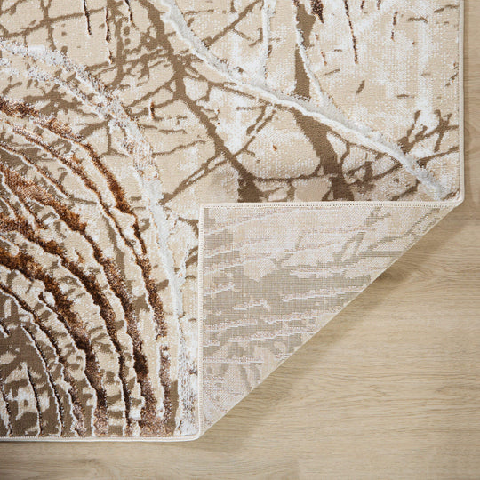 Piave Brown Linear Swirl - U8008 - 10&