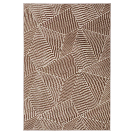 Eclectic Luxe Brown Geometric - U9002 - 7&