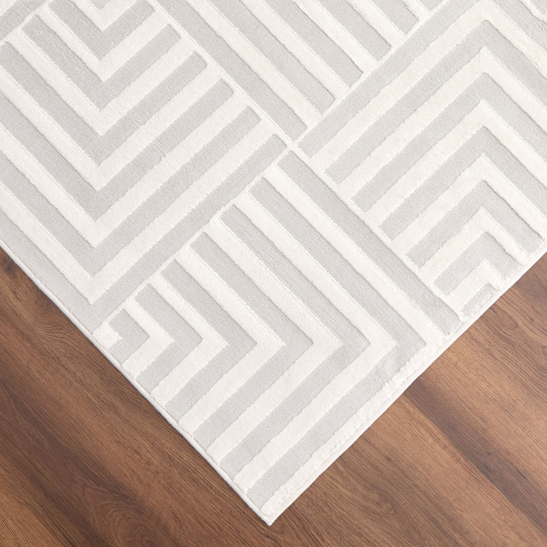 Brenta Ivory Geometric - U9003 - 5&