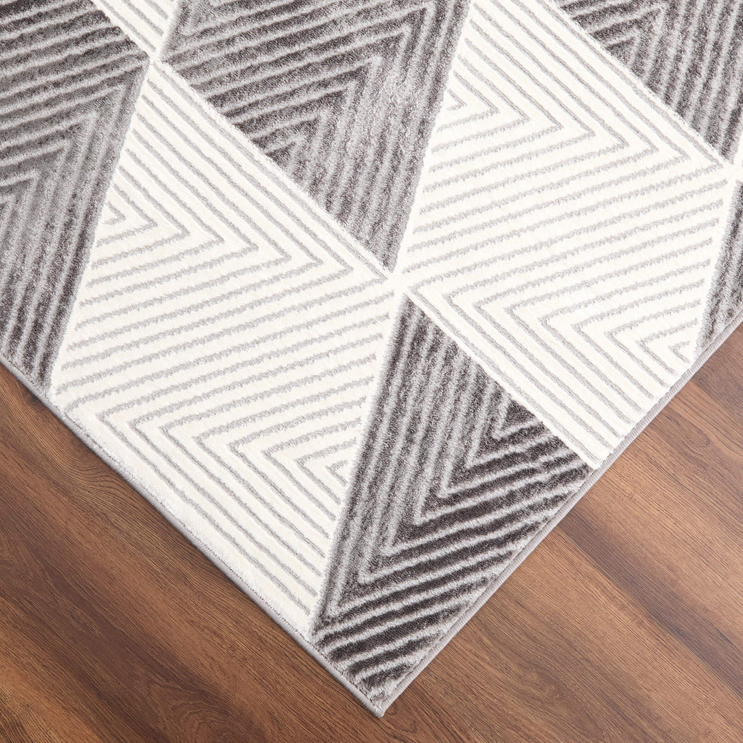 Brenta Gray Geometric - U9006 - 7&